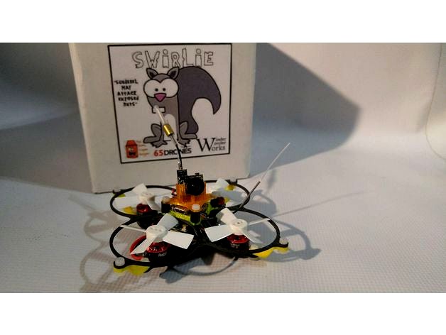 Swirlie - 64mm pico-sized Brushless Quad by TheShortCrayon
