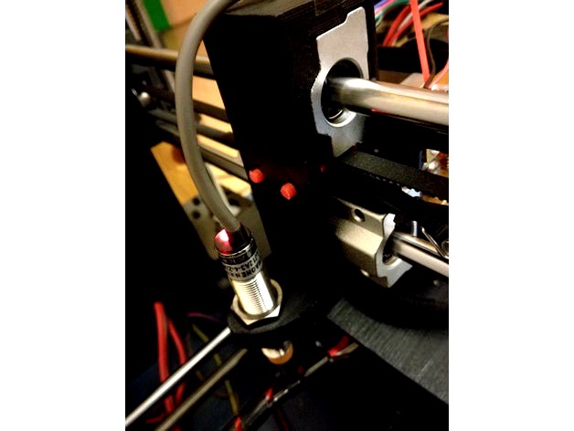 Prusa I3 Anycubic Inductive Sensor Mount by msrd0