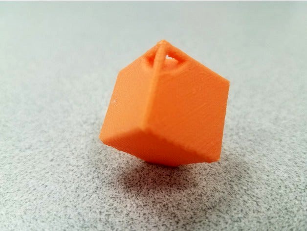 Cube Fishing Bobber by JmsDwh