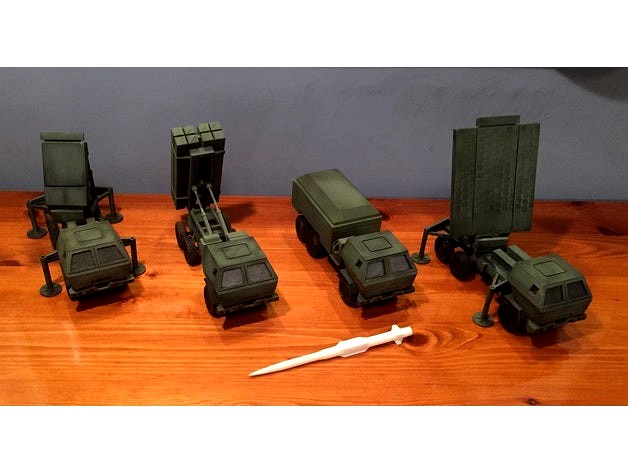 MEADS 3D Printed Models by LockheedMartin