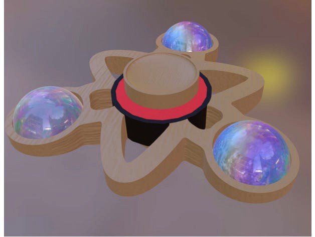 Atom marble spinner by Hermes10