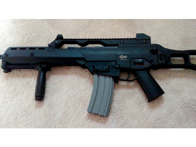 Airsoft G36 to M4 Mag Adapter by enone