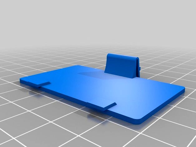 Korg Pitchblack 9 volt battery lid by TobiasD