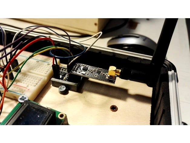 NRF24L01 Support mount Wireless module adapter by Andrew_Ryan