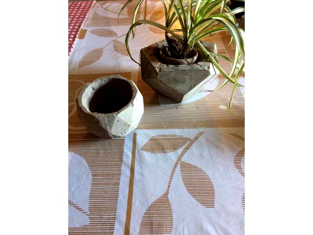 molde maceta dodecaedro by german069