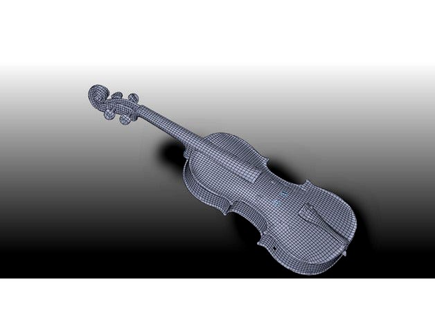 Antonio The Violin (3D scan) by NeverDun