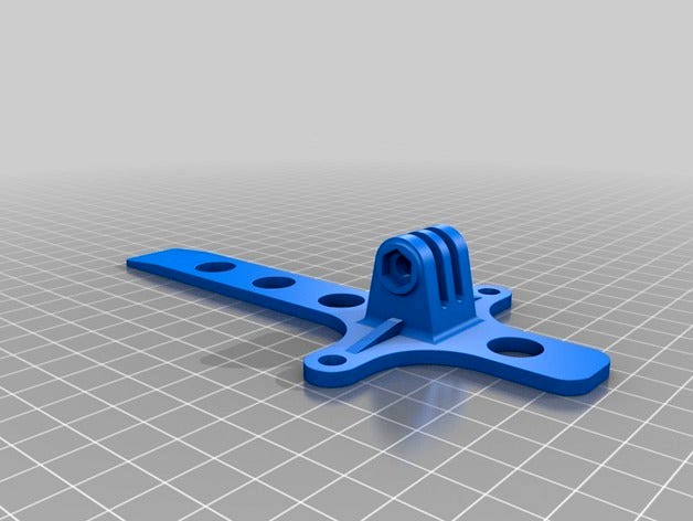 HPI Firestorm Batteriehalter GoPro Mount by Hackbert