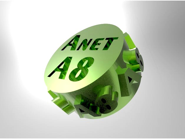 aNET 13.5MM BOLT CAP by 3DTSUJ