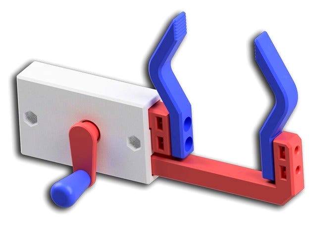 PARALLEL JAW OFFSET GRIPPER by 3DPRINTINGWORLD