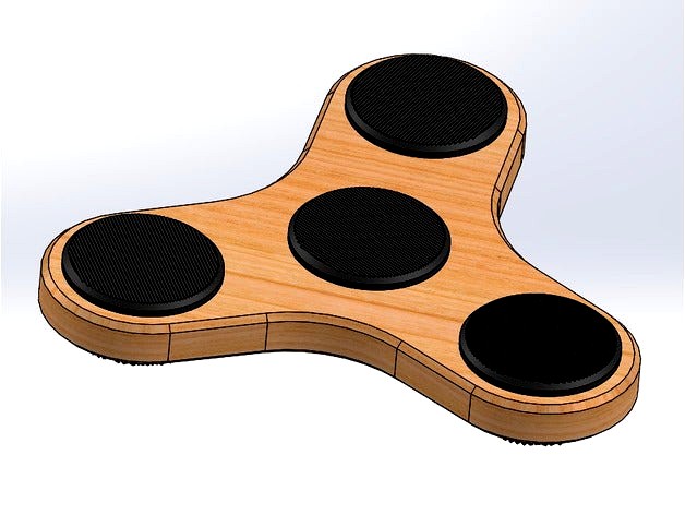 Fidget Spinner by MakerMucilli