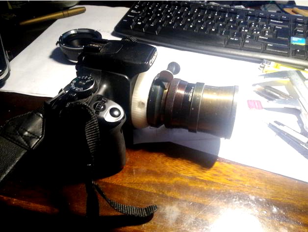 Konvas Lomo oct 18 to Canon EF mount Adapter by TataraTeam