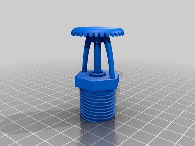 Fire Sprinkler Head by bkgray115