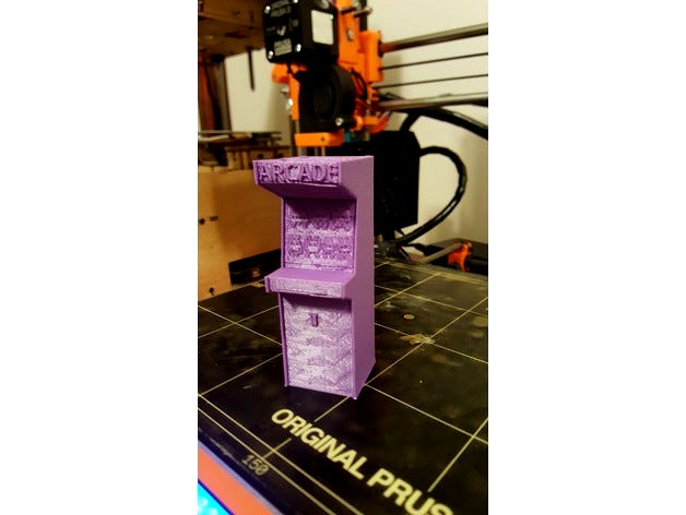 Arcade Cabinet Pencil Holder by TheBrianJ