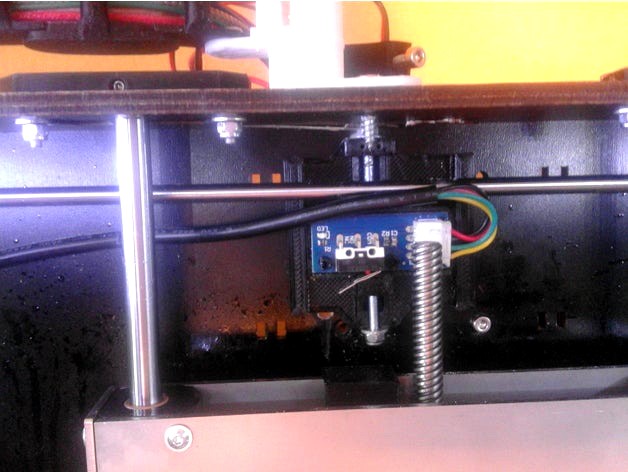 CTC Endstop Z-Achse Schlitten Aufnahme Knopf Verstellbar Adjustment(Überarbeitet) by der0815typ