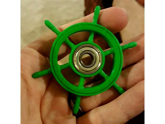 Captain's Wheel Spinner by eclipsefire