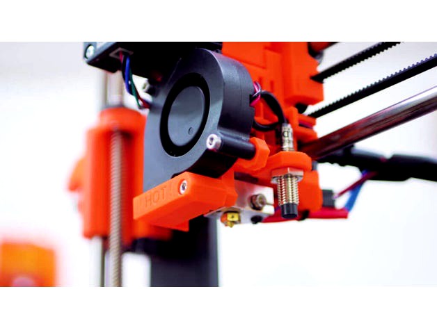 Original Prusa i3 Fan Nozzle by teesked