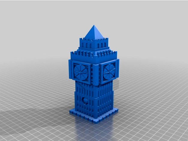 Big Ben Dice Tower by mrhers2