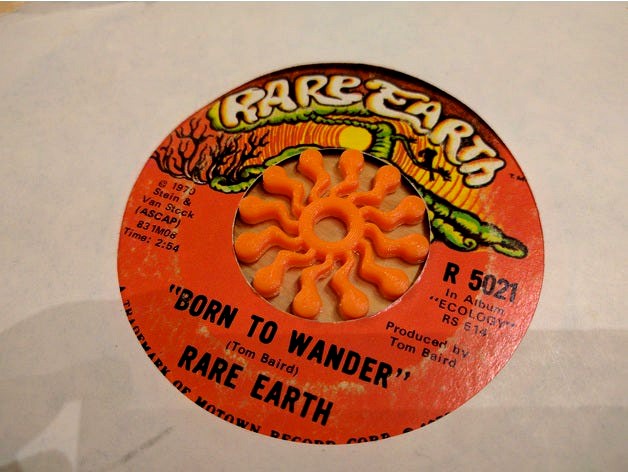 45 RPM Spiral Adapter by disser