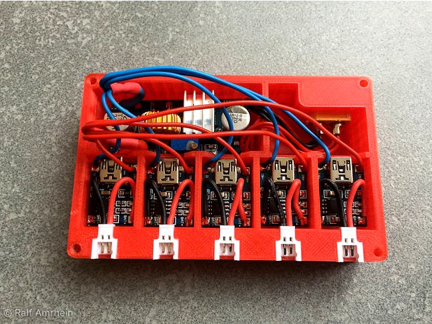1S x 5 1A Charger /Lader by raar