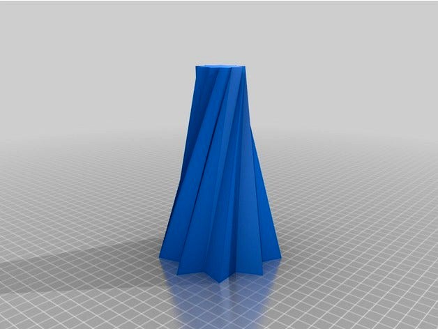 9 Pointed Star Vase by AdamsLab
