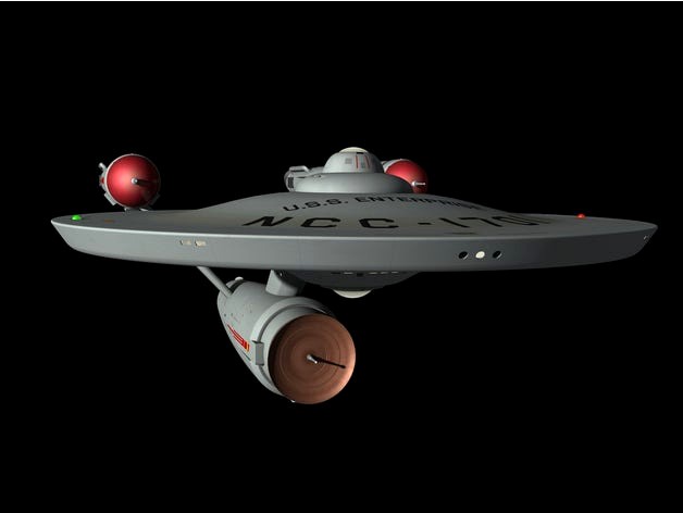 Star Trek - The Original Series Pilot USS Enterprise NCC-1701 by nd4spd1919