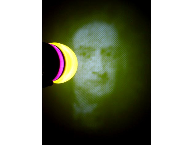 Sir Isaac Newton Stereographic Projector by threonin