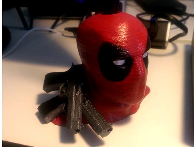 Deadpool Wacom Pen Stand by Hagen_sr4