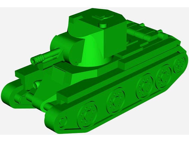 BT-42 Light Assault Gun (4 cm model) by HappyBattleSheep