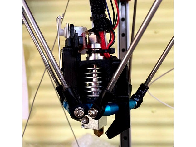 Underslung Delta effector assembly by nebbian