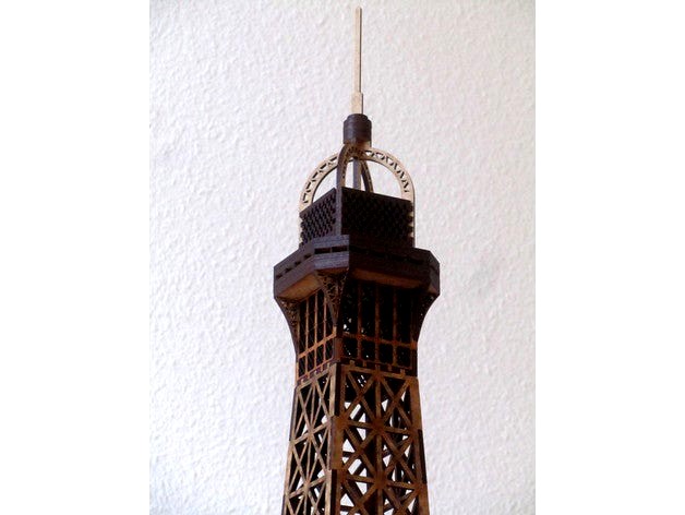 Eiffel Tower with remixed top - Full by technolazy