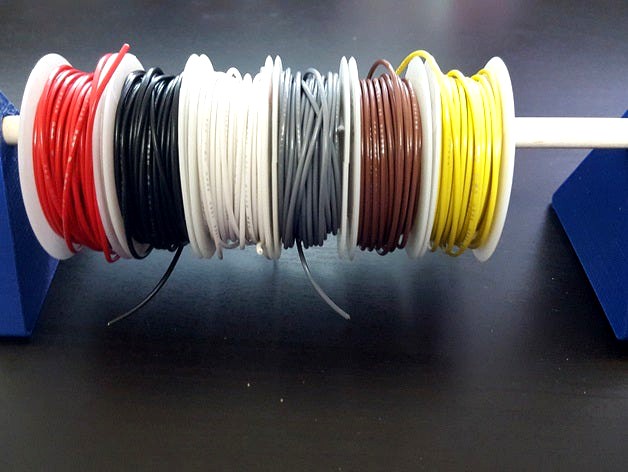 Stand for Make Solid Core Wire 6-Pack - 8mm Rod by alonraiz