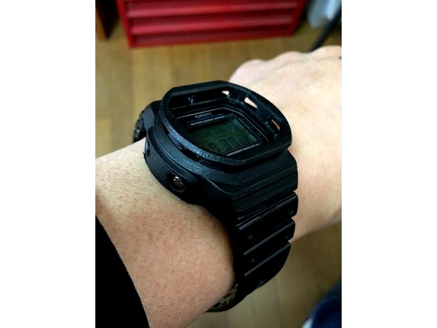 CASIO G-SHOCK DW5600E BEZEL (ORIGINAL MODEL) by kdstudio