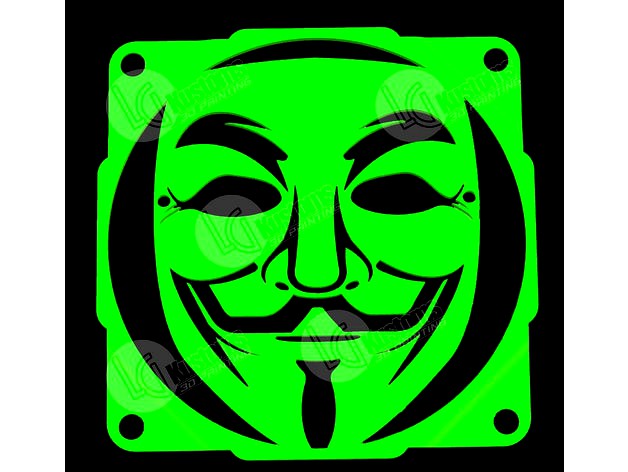 Anonymous 120mm Fan Grill by Looney