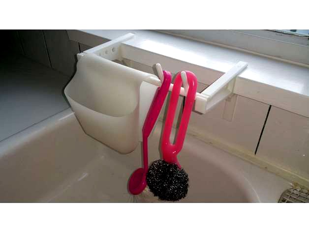 Kitchen Sink accessories rack by xenz