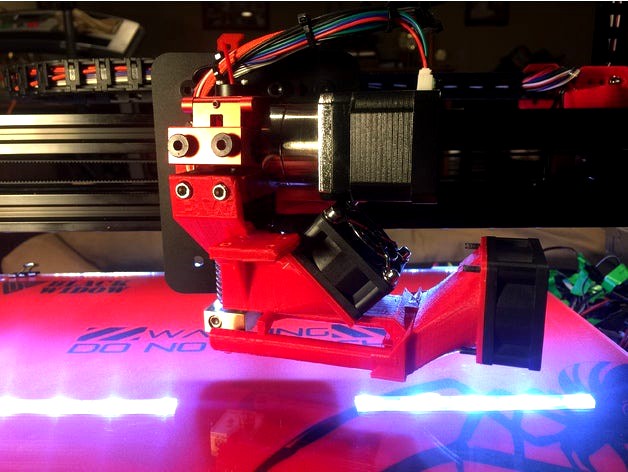 E3DV6 Hot end and Filament cooler combo by Blackwidower