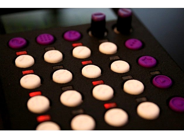 Light guides for Pocket Operator case by crashdebug