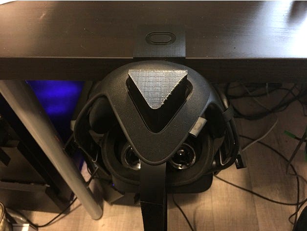 Oculus Rift CV1 holder by michaeldesbiens