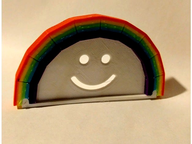Happy Happy Rainbow by zpbruno