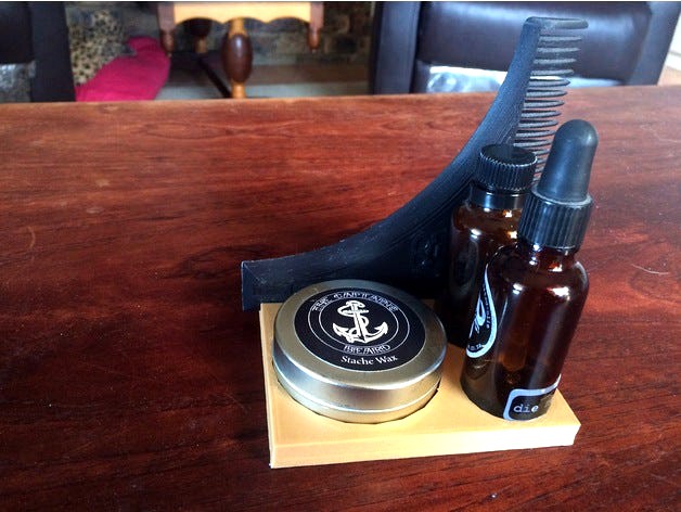 Beard Gear Holder by KeiserZA