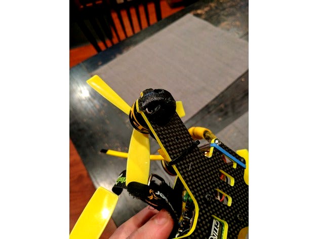 Miniquad Landing Gear Bumper by rocketburn11