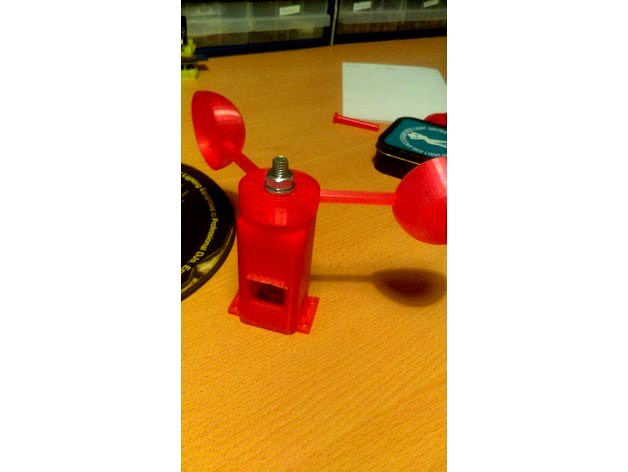 Anemometer for Raspberry Pi by djwusubby