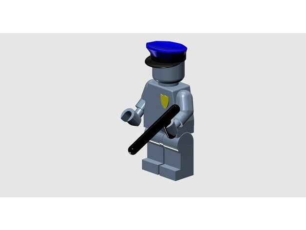 Minifig Police person by Foto740