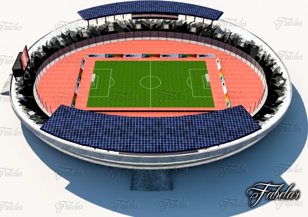 Stadium 02 3D Model