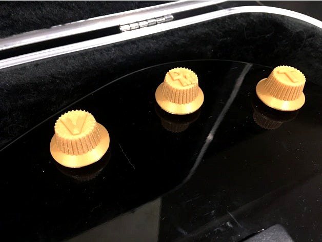 Bass Guitar Knobs by Deepfat
