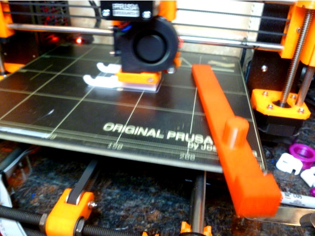 Print removal impacting and encouragement bar by electromechtro