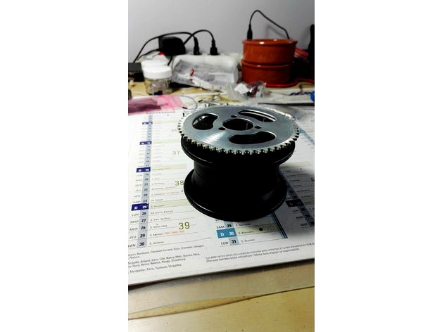 Adaptateur couronnes e-MTB esk8 by QGJ37