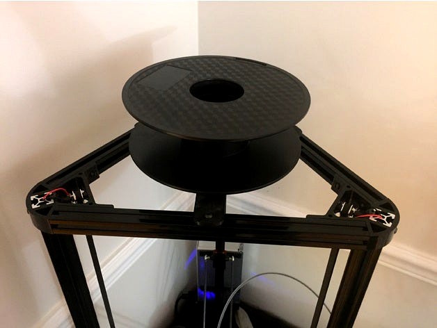 Anycubic Plus HDD Bearing Top Spool Holder by streamarcanine