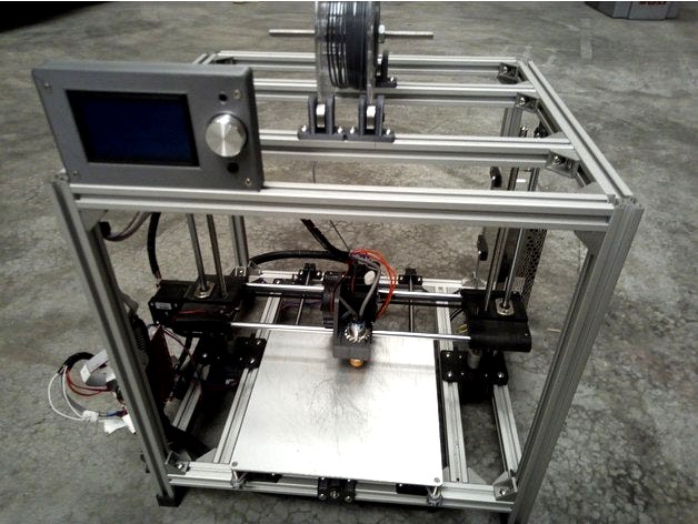 Anet A6 Evolution cube type printer by jgbbob8