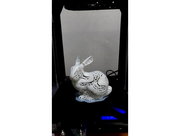 dual extrusion color bunny by orangeteacher