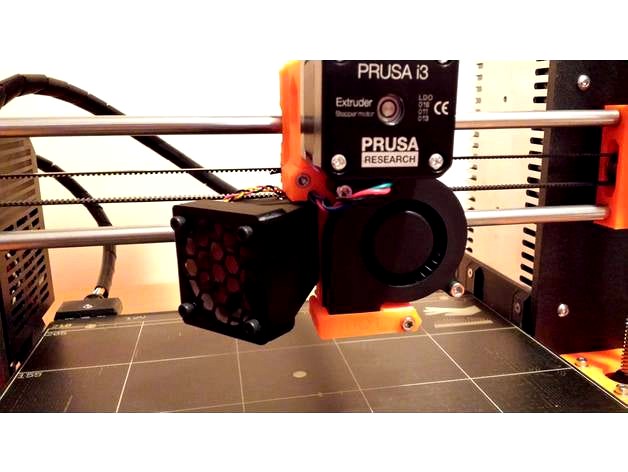 Prusa I3 Noctua Full Fan Cover  by JKSniper